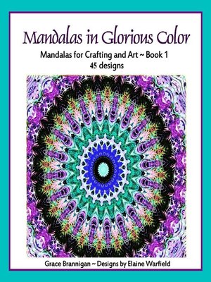 cover image of Mandalas in Glorious Color Book 1